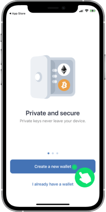 Create a wallet