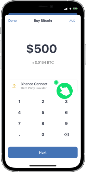 Open the list of providers